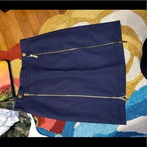 Navy Blue Skirt